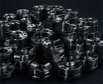 Machined metal components